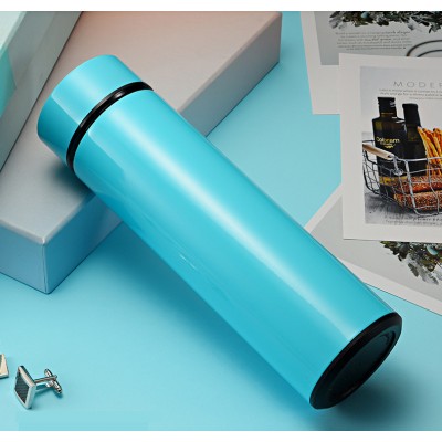 Double wall business thermos flask vacuum cup leakproof, Outdoor sports water bottle with customized logo