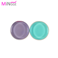 dual use round Makeup Sponge puff Silicone Applicator puff makeup sponge